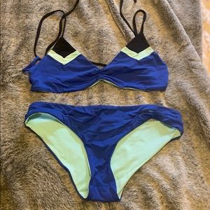 Lspace colorblock bathing suit